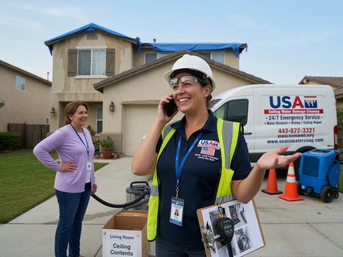 Ceiling Water Damage Restoration Saint Albans, MO FAQs